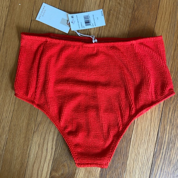 Good American Always Fits Bottom Bright Poppy NWT | Sz 1/2 Small/Med - Picture 8 of 14